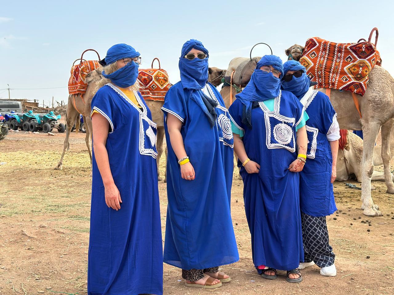 Balade Dromadaire 1H au Désert d'Agafay